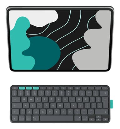 Logitech Flip Folio QWERTY Bluetooth Graphite — 920-013387 view 1