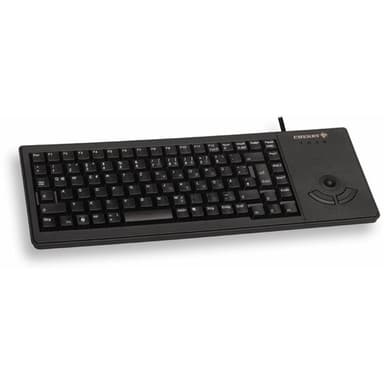 CHERRY G84-5400 TRACKBALL KEYBOARD Corded, USB, Black, (QWERTY - UK) view 2