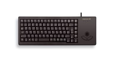 CHERRY G84-5400 TRACKBALL KEYBOARD Corded, USB, Black, (QWERTY - UK) view 1