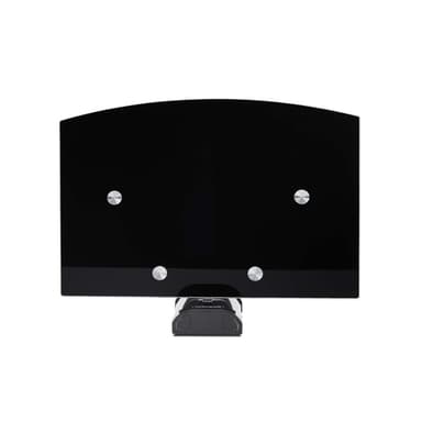 StarTech.com Floating Wall-Mounted AV Shelf, Adjustable Height Shelf For Under TV, Organize A/V Equipment On Black Tempered Glass Shelf view 6