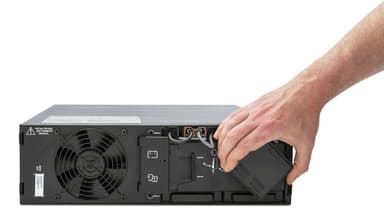 APC Smart-UPS On-Line SRT5KRMXLI - 5000VA, 6x C13, 4x C19 output, rack mountable, Embedded NMC view 7