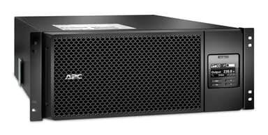 APC Smart-UPS On-Line SRT6KRMXLI - 6kW/VA, 6x C13 + 4x C19 + hardwire 1 phase output, rack mountable, Embedded NMC view 1