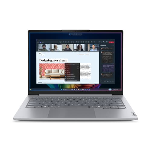 Lenovo ThinkBook 14 G9 IPL Copilot+ PC Intel Core Ultra 7 355 Laptop 35.6 cm (14") WUXGA 16 GB DDR5-SDRAM 512 GB SSD Wi-Fi 7 (802.11be) Windows 11 Pro Grey English