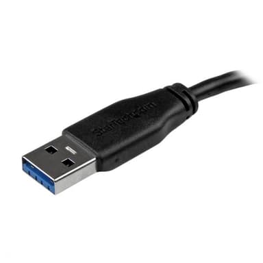 StarTech.com Slim Micro USB 3.0 Cable - M/M - 2m (6ft) view 3