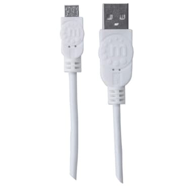 Manhattan USB-A to Micro-USB Cable, 1.8m, Male to Male, 480 Mbps (USB 2.0), Hi-Speed USB, White, Lifetime Warranty view 4