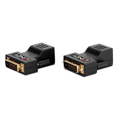 Lindy 70m Cat.6 DVI-D Single Link Extender view 1