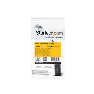 StarTech.com DisplayPort to HDMI Adapter - 4K 30Hz Active DisplayPort to HDMI Video Converter - DP to HDMI Monitor/TV/Display Cable Adapter Dongle - Ultra HD DP 1.2 to HDMI 1.4 Adapter view 6