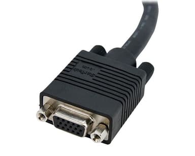 StarTech.com 15m Coax High Resolution Monitor VGA Video Extension Cable - HD15 M/F view 2
