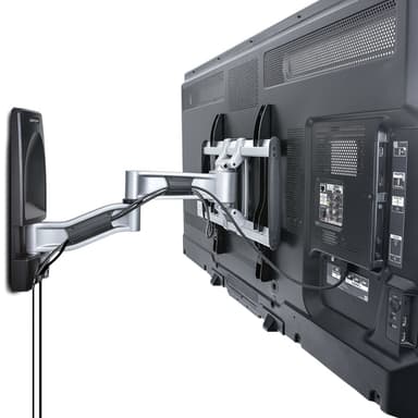StarTech.com Articulating TV Wall Mount, VESA Wall Mount, Supports 26 to 65 inch/99lb/Flat/Curved TVs, Retractable Low Profile Wall Mount TV Bracket, Adjustable Corner TV Wall Mount - TAA view 5