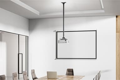 Neomounts ACL25-500BL Extension pole beamer ceiling mount - h 89 cm view 9