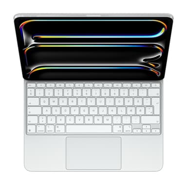Apple Magic Keyboard for iPad Pro 13‑inch (M4) - Danish - White view 2