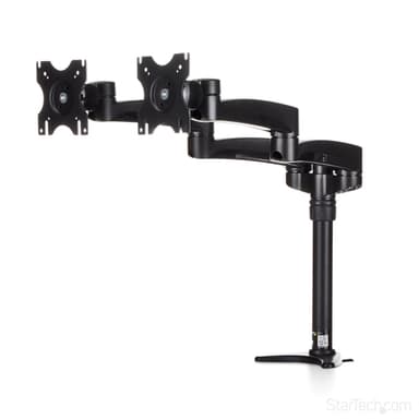 StarTech.com Desk-Mount Dual Monitor Arm - Articulating - For up to 24" (29.9lb/13.6kg) Displays view 9