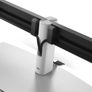 DELL MDS26 68.6 cm (27") Desk Black, Silver view 5