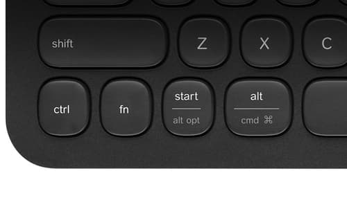 Logitech K480 QWERTZ Swedish Bluetooth Black, Green