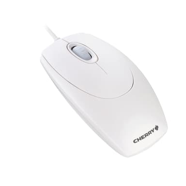 CHERRY WHEELMOUSE OPTICAL Corded Mouse, Pale Grey, PS2/USB view 2