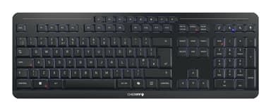 CHERRY Stream ultimate keyboard Home/Office USB + RF Wireless + Bluetooth QWERTY UK English Black view 1