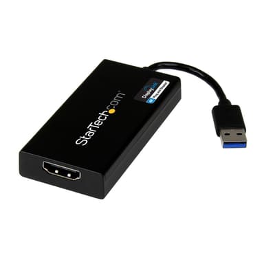 StarTech.com USB 3.0 to HDMI Adapter - 4K 30Hz Ultra HD - DisplayLink Certified - USB Type-A to HDMI Display Adapter Converter for Monitor - External Video & Graphics Card - Mac & Windows view 6