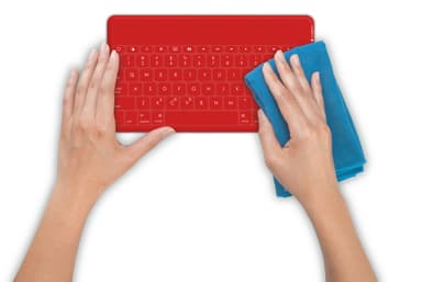 Logitech Keys-To-Go QWERTY Spanish Bluetooth Red view 10