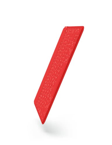 Logitech Keys-To-Go QWERTY Spanish Bluetooth Red view 4