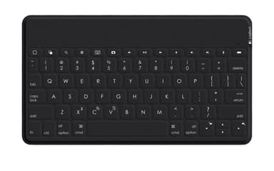 Logitech Keys-To-Go QWERTY Nordic Bluetooth Black view 1