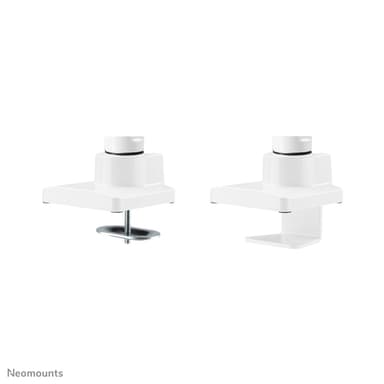 Neomounts NM-D775DXWHITE Monitor arm 10-32" - gas spring - Topfix - 180°-stop view 9