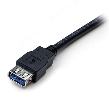 StarTech.com 2m Black SuperSpeed USB 3.0 Extension Cable A to A - M/F view 3