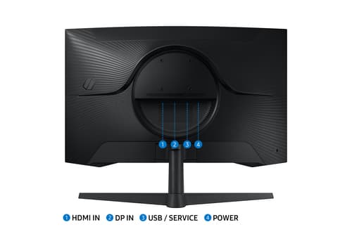 Samsung LS27CG552EU computer monitor 68.6 cm (27") 2560 x 1440 pixels Quad HD LED Black
