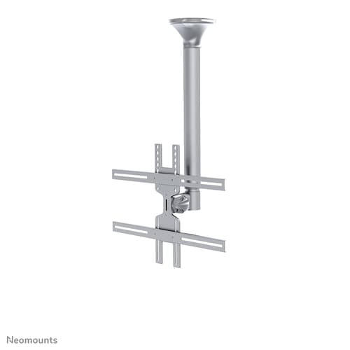 Neomounts FPMA-C400SILVER Monitor/TV mount ceiling 32-60" - h 64-104 cm