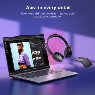 Lenovo 4XD1T60925 headphones/headset Wireless Head-band Office/Call center USB Type-C Bluetooth Grey view 13