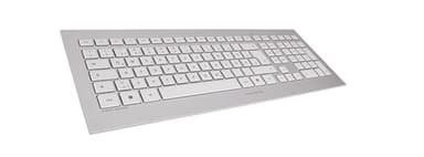 CHERRY DW 8000 keyboard Mouse included Universal RF Wireless QWERTY US English Silver, White view 2