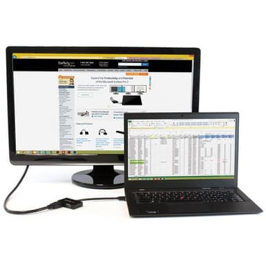 StarTech.com Travel A/V Adapter: 2-in-1 Mini DisplayPort to HDMI or VGA Converter view 5