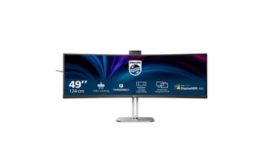 Philips 49B2U6903CH/00 computer monitor 124 cm (48.8") 5120 x 1440 pixels Dual QHD LCD Grey view 7