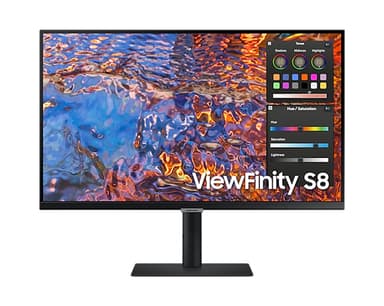 Samsung LS27B800PXP computer monitor 68.6 cm (27") 3840 x 2160 pixels 4K Ultra HD LED Black view 1