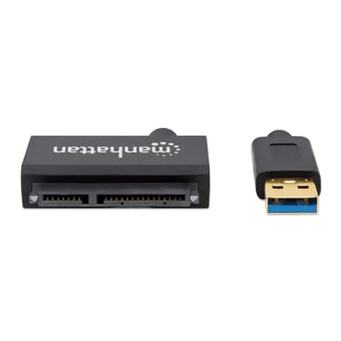 Manhattan USB-A to SATA 2.5" Adapter Cable, 42cm, Male to Male, 5 Gbps (USB 3.2 Gen1 aka USB 3.0), Supports 48-bit LBA, SuperSpeed USB, Three Year Warranty view 3