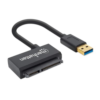 Manhattan USB-A to SATA 2.5" Adapter Cable, 42cm, Male to Male, 5 Gbps (USB 3.2 Gen1 aka USB 3.0), Supports 48-bit LBA, SuperSpeed USB, Three Year Warranty view 2