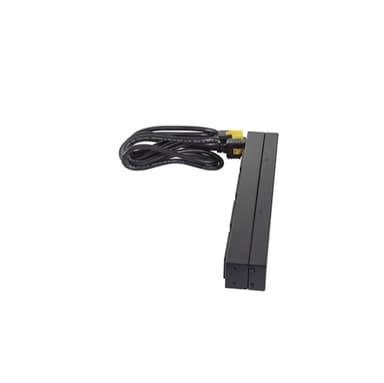 APC NetShelter Basic Rack PDU, 1U, 1PH, 3.7kW 230V 16A or 3.3kW 208V 16A, x12 C13 outlets, C20 cord view 13