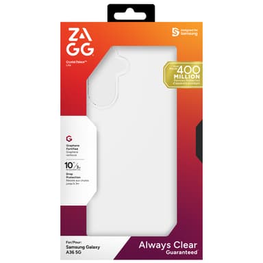 ZAGG Crystal Palace Lite Case For Galaxy A36 5G view 7