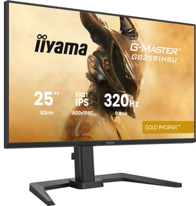 iiyama G-MASTER GB2591HSU-B1 computer monitor 62.2 cm (24.5") 1920 x 1080 pixels Full HD LED Black view 2