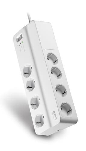 APC SurgeArrest Essential White 8 AC outlet(s) 230 V 2 m