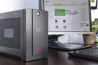 APC Back-UPS uninterruptible power supply (UPS) Line-Interactive 0.7 kVA 390 W 4 AC outlet(s) view 3