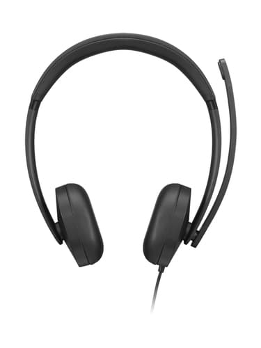 Lenovo VoIP Headset 5000 Wired Head-band Office/Call center USB Type-C Black view 1