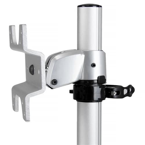 StarTech.com Single Monitor Stand - Adjustable - Steel - Silver - For up to 34" (30.9lb/14kg) Displays - TAA