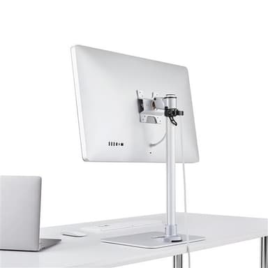 StarTech.com Single Monitor Stand - Adjustable - Steel - Silver - For up to 34" (30.9lb/14kg) Displays - TAA view 5
