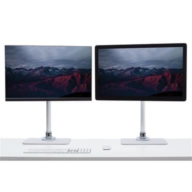StarTech.com Single Monitor Stand - Adjustable - Steel - Silver - For up to 34" (30.9lb/14kg) Displays - TAA view 6