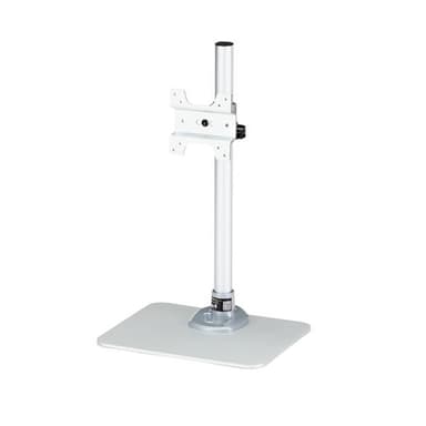 StarTech.com Single Monitor Stand - Adjustable - Steel - Silver - For up to 34" (30.9lb/14kg) Displays - TAA view 1
