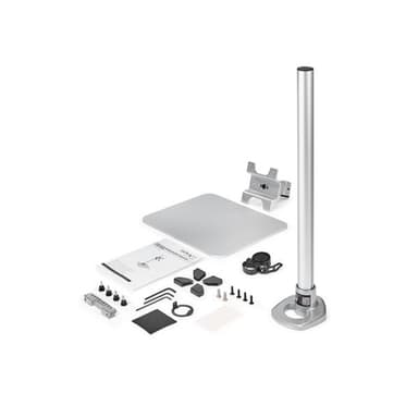 StarTech.com Single Monitor Stand - Adjustable - Steel - Silver - For up to 34" (30.9lb/14kg) Displays - TAA view 9