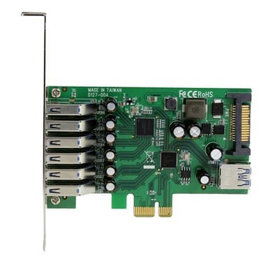 StarTech.com 7-Port PCI Express USB 3.0 Card - Standard and Low-Profile Design view 4