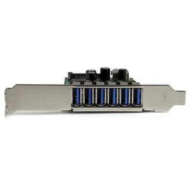 StarTech.com 7-Port PCI Express USB 3.0 Card - Standard and Low-Profile Design view 2