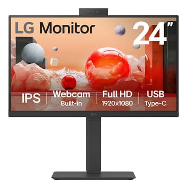 LG 24BA850-B.AEK computer monitor 60.5 cm (23.8") 1920 x 1080 pixels Full HD Black view 10
