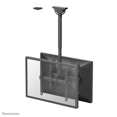 Neomounts NM-C440DBLACK Dual monitor/TV mount ceiling 32-60" - h 56-91 cm view 1
